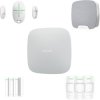 AJAX Zestaw: Hub + 3x MotionProtect + 3x DoorProtect + Home Siren + SpaceControl - white