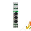 Lampka kontrolna z bezpiecznikami LK-BZ-3 K 3xLED czerwona żółta zielona 3x230V+N LK-BZ-3K F&F FILIPOWSKI