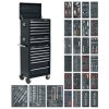 Sealey SPTCOMBO2 Tool Chest 14 Drawer - BB Runners - Black + 1179pc Tool Kit