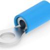 Insulated ring cable lug, 1.25-2.0 mm², AWG 16, 4.34 mm, M4, blue, 53941-1