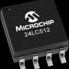 EEPROM memorie, 512 kbit, SOIC-8, Microchip 24LC512T-I/SM