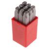 Zestaw Wybijaków Cyfr, H 6Mm, 9-Szt., (0 › 8), Rs Pro
