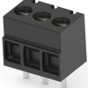 PCB terminal, 3 pole, pitch 3.5 mm, AWG 28-16, 12 A, cage clamp, black, 2-1776112-3