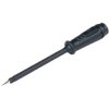 Test probe, socket 4 mm, rigid, 30 VAC/60 VDC, CAT O, black, 973368100