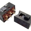 Przełącznik suwakowy 23x14mm 2 pozycje, XN-2-2208