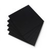 Plexi czarna wylewana - 3mm - 200x200mm - 5szt.