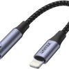 Unitek Adapter Lightning na mini jack 3,5 mm (F)