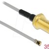 90398 Antenna Cable SMA jack bulkhead to MHF® 4 plug 35 cm