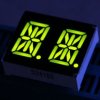Dual Alphanumeric 14 Segment LED - Yellow Green 0.54"