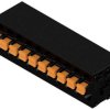 Weidmüller 1424860000 Zacisk sprężynowy 2.5 mm² Ilość styków 10 czarny 25 szt.