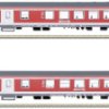 Wagon osobowy MiniTrix 18258 Wagon osobowy MiniTrix 18258 Zestaw 2 wagonów osobowych RE 7 Freizeitexpress Murgtäler DB A