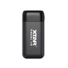Ładowarka / power bank do akumulatorów cylindrycznych Li-ion 18650 / 20700 / 21700 Xtar PB2SL V2 czarny