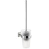 tesa 40449-00000-00 ESTEETIC toilet brush set chrome no-drill mount