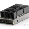 Wtykowe złącze we/wy, seria: QSFP-DD, typ: Złącze, Cage i radiator, l. portów: 2, 1-pinowe