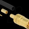 91786 SMB plug for crimping RG-174 / RG-316 with matching shrink tube