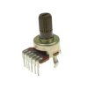 Potencjometr obrotowy A [log] 2x10k L=10mm