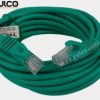 Patch cord UTP kat.5e CCA 5,0m zielony 5P31
