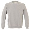 Sweter, 988281, Unisex, L, L, Jasnoszary, 30% poliestru, 70% bawełny