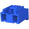Pin header, 3 pole, pitch 7.92 mm, straight, blue, 3-176976-6