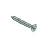 ForgeFix STCSK124ZP Self Tapping Screw Pozi CSK ZP 1/2 x 4 Box 200
