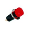 Przełącznik przycisk 125V 3A 2-poz 1-tor 1xNO czerwony PB301A Highly