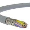 Przewód sterowniczy w ekranie LIYCY 300/300V 16x0,14 szary linka TKD /100m/
