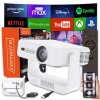 Mini Projektor Przenośny Rzutnik Android 14 WiFi 360 Full HD 4K do Telefonu Zenwire IMC260