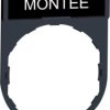 Label holder, for control and signal devices, ZBY2107