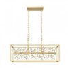 Lampa Wisząca Na Złotych Łańcuszkach Spring Nad Stół 6*G9 - P0578-06C-V7v7...