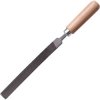 Bernstein 5-234 Warding Files 100mm Half Round Wooden Handle
