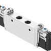 Pneumatyczne zawory elektromagnetyczne Festo 5/3-Way, Pressurised G 1/8 24V dc