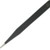 ESD tweezers, uninsulated, antimagnetic, carbon steel, 120 mm, BYB-7-30L0107