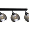 Spot nowoczesny 3xE27 YUNO BLACK