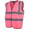 Scan UC801-P Hi-Vis Waistcoat Pink - M (41in)