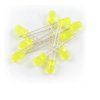 10szt. DIODA LED 3mm ŻÓŁTA MATOWA 3V