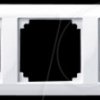 389325 1-M frame - 3-gang, active white, glossy