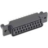 TruComponents 202715 SCART connector Socket, right angle Black