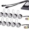 Zestaw lamp samochodowych do jazdy dziennej LED Hella 2PT 010 458-801, 5 diod, 12/24 V