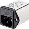 Schaffner FN 9260-1-06 FN 9260-1-06 Filtr sieciowy z gniazdem nie generującym ciepła 250 V/AC 1 A 5.3 mH (S x W) 46 mm x