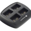 Profesjonalna ładowarka everActive NC-109 1÷4x9V
