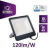 Projektor IQ-LED FL-90W-NW 10800lm 4000K barwa neutralna IP65 5 lat gwar. TUV czarny 33884