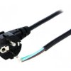 S3-3/07/3BK Kabel: 3x0,75mm2, CEE 7/7 (E/F) wtyk kątowy, 3m