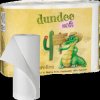3024007 dundee kitchen rolls, white, 3-ply, 4 rolls