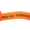 Folia kablowa pomarańczowa 10cm nadruk UWAGA KABEL TELEKOMUNIKACYJNY TO-Tkt/10 /100m/