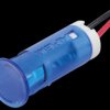 QS103XXB12 Indicator LED, 12 V DC, 10 mm, wired, blue