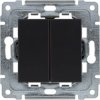 DANTE Łącznik podwójny dwuobwodowy z klawiszem bez ramki 16AX 250V 450922