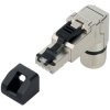 Lütze 490152 RJ45 Right Angle Plug 8-Pin Industrial Full Metal Housing