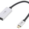 Usbc-Hdmi/F-0.15 Adapter Hdcp 2.2, Hdmi 2.1 Hdmi Gniazdo, Usb C Wtyk Złocony