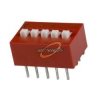 DIP-SWITCH 5-BIEGOWY CZERWONY