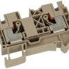 Złączka; na szynę DIN; DP10; szary; sprężynowy; 0,5÷16mm2; 57A; 1kV; 1 tor; 2; na szynę DIN TS35; Dinkle; RoHS